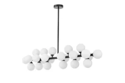 Arrediorg Lampadario a sospensione sfere asse orizzontale PETRICA W24