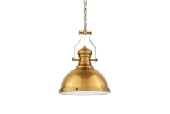 Arrediorg Lampadario a sospensione stile industriale Ettore