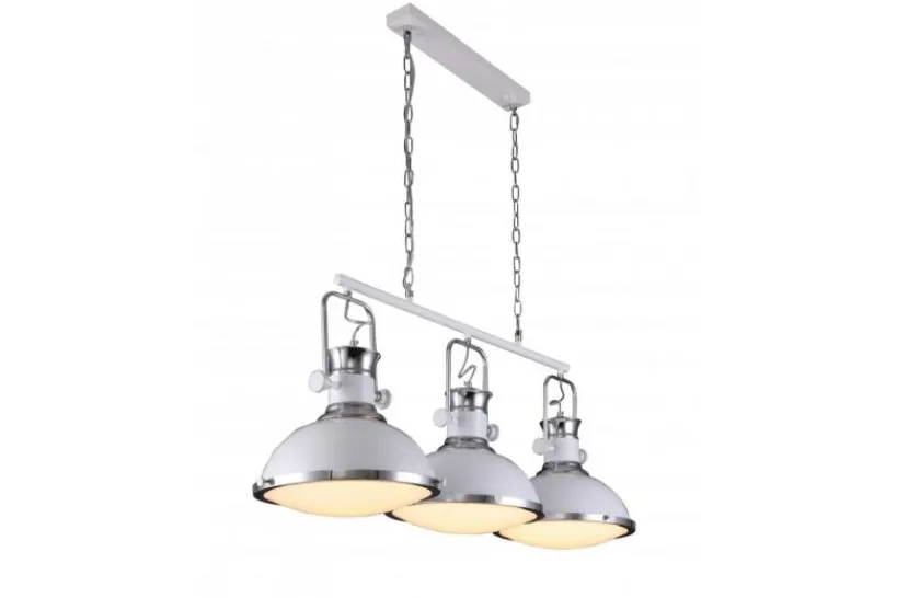 Arrediorg Lampadario a sospensione stile industriale vintage BATORE W3
