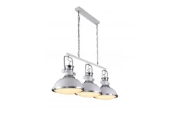 Arrediorg Lampadario a sospensione stile industriale vintage BATORE W3