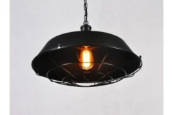 Arrediorg Lampadario a sospensione stile industriale Arigio D45
