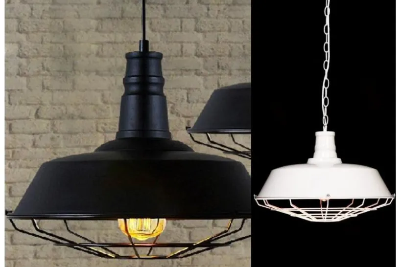 Arrediorg Lampadario a sospensione stile industriale Arigio D45