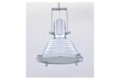 Arrediorg Lampadario a sospensione stile industriale Botti Cromato