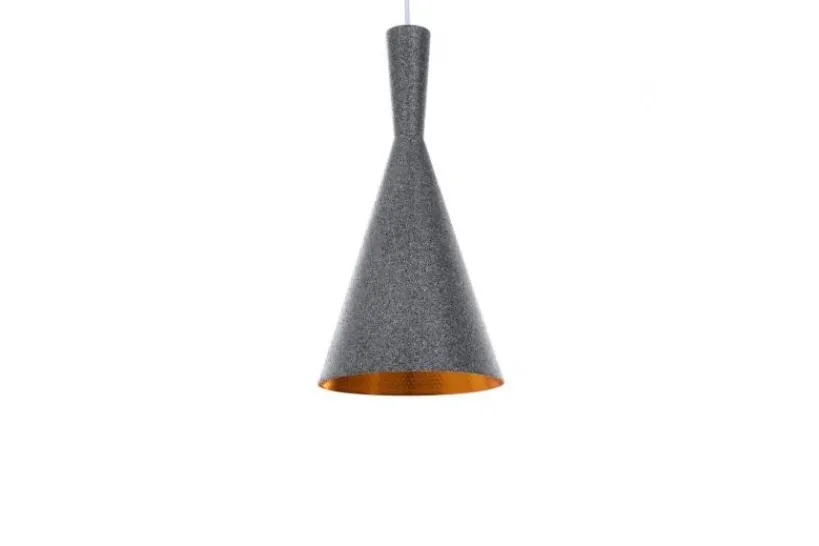 Arrediorg Lampadario a sospensione stile industriale FOGGI 12A GRANIT