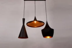 Arrediorg Lampadario a sospensione stile industriale Foggi Trio
