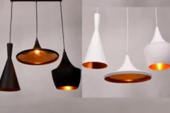 Arrediorg Lampadario a sospensione stile industriale Foggi Trio