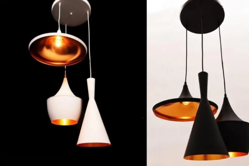 Arrediorg Lampadario a sospensione stile industriale Foggi W3
