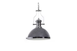 Arrediorg Lampadario a sospensione stile industriale ETTORE Granit