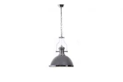 Arrediorg Lampadario a sospensione stile industriale ETTORE Granit
