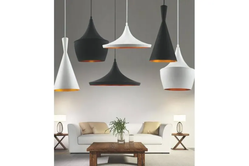 Arrediorg Lampadario a sospensione stile industriale Foggi 12A