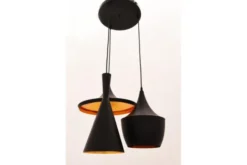 Arrediorg Lampadario a sospensione stile industriale Foggi W3