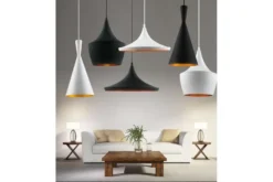 Arrediorg Lampadario a sospensione stile industriale Foggi 12B