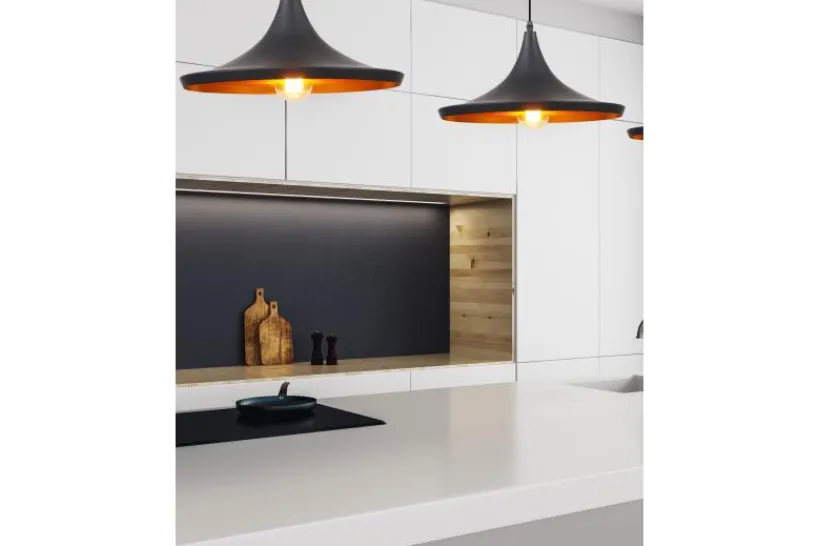 Arrediorg Lampadario a sospensione stile industriale Foggi 12C