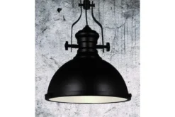 Arrediorg Lampadario a sospensione stile industriale Eligio Big W3