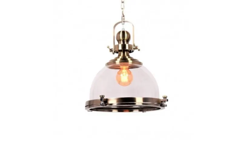 Arrediorg Lampadario a sospensione stile industriale Falco