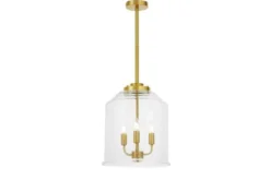 Arrediorg Lampadario a sospensione vetro a bollicine e RALTON W3