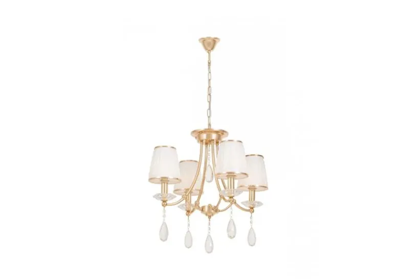 Arrediorg Lampadario classico e cristalli DOMINNI W4