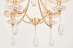 Arrediorg Lampadario classico e cristalli DOMINNI W4