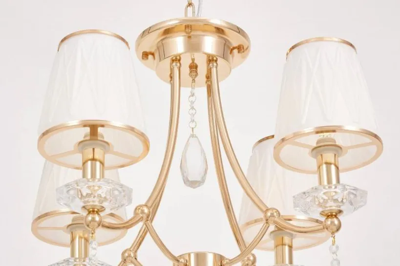 Arrediorg Lampadario classico e cristalli DOMINNI W4