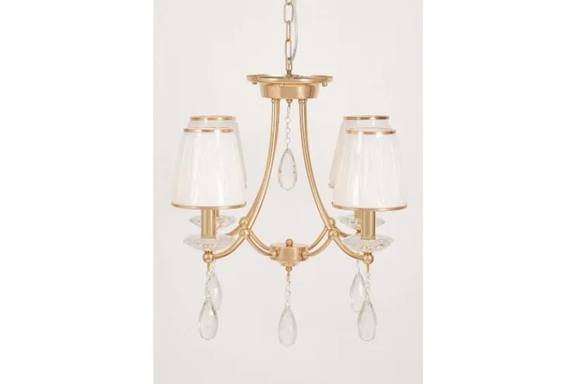 Arrediorg Lampadario classico e cristalli DOMINNI W4
