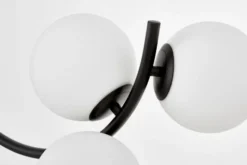Arrediorg Lampadario design moderno semicircolare BONIO W6