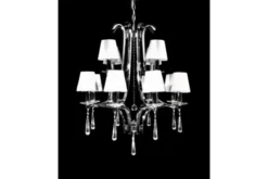 Arrediorg Lampadario di cristallo Venisia W12