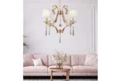 Arrediorg Lampadario di cristallo Venisia W4