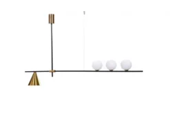 Arrediorg Lampadario di design moderno 4 luci RENZO W4