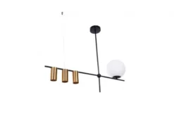 Arrediorg Lampadario di design moderno 4 luci DRINO W4