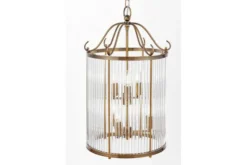 Arrediorg Lampadario di design moderno in e vetro BOSTON W6