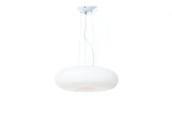 Arrediorg Lampadario moderno a sospensione in vetro BIANTE D48
