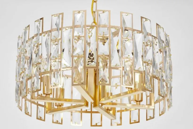 Arrediorg LAMPADARIO MODERNO CRISTALLO FIORINA D50
