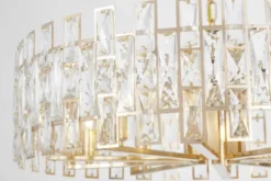 Arrediorg LAMPADARIO MODERNO CRISTALLO FIORINA D80