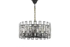 Arrediorg LAMPADARIO MODERNO IN CRISTALLO FIORINA D50