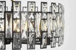 Arrediorg LAMPADARIO MODERNO IN CRISTALLO FIORINA D60