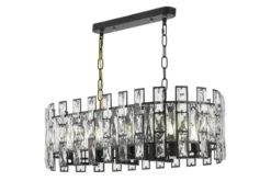 Arrediorg LAMPADARIO MODERNO IN CRISTALLO FIORINA D70 PRO