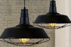 Arrediorg Lampadario vintage industriale Arigio D35