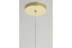 Arrediorg LAMPADA SOSPENSIONE MODERNA DA SOFFITTO CLASSIC ORO LEDO W5