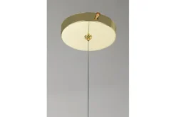 Arrediorg LAMPADA SOSPENSIONE MODERNA DA SOFFITTO CLASSIC ORO LEDO W4