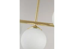 Arrediorg LAMPADA SOSPENSIONE MODERNA DA SOFFITTO CLASSIC ORO FINO W5