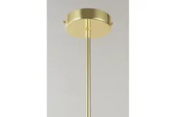 Arrediorg LAMPADA SOSPENSIONE MODERNA DA SOFFITTO CLASSIC ORO FINO W3