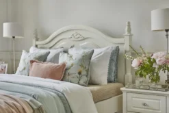 Arrediorg Letto Bianco 180 x 200 Princess 886 colore Bianco