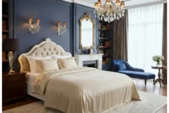 Arrediorg Letto classico con testata imbottita 160 X 200 Bella 905