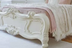 Arrediorg Letto classico imbottito con cornice in legno 180 X 200 BELLA 976