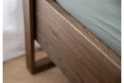 Arrediorg Letto in massello di rovere affumicato 180 x 200