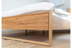 Arrediorg Letto in rovere naturale oliato matrimoniale 180 x 200