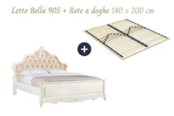 Arrediorg Letto king size classico 180 X 200 color Bella 905