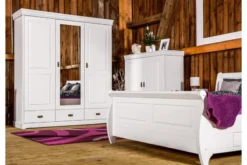 Arrediorg Letto legno massello 140x200 toscano shabby