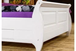 Arrediorg Letto massello pino 160x200 con cassetti toscano shabby