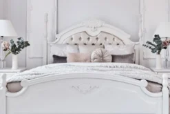 Arrediorg Letto matrimoniale provenzale king size 180x200 Princess 872